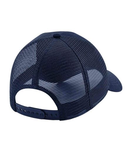 Unisex Adult Patch Snapback Cap French Navy Beechfield