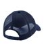 Unisex Adult Patch Snapback Cap French Navy Beechfield-1