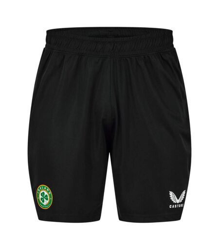 Mens Football Shorts Black Castore