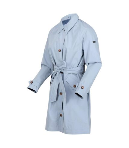 Womens/ladies giovanna fletcher collection madalyn trench coat ice grey Regatta