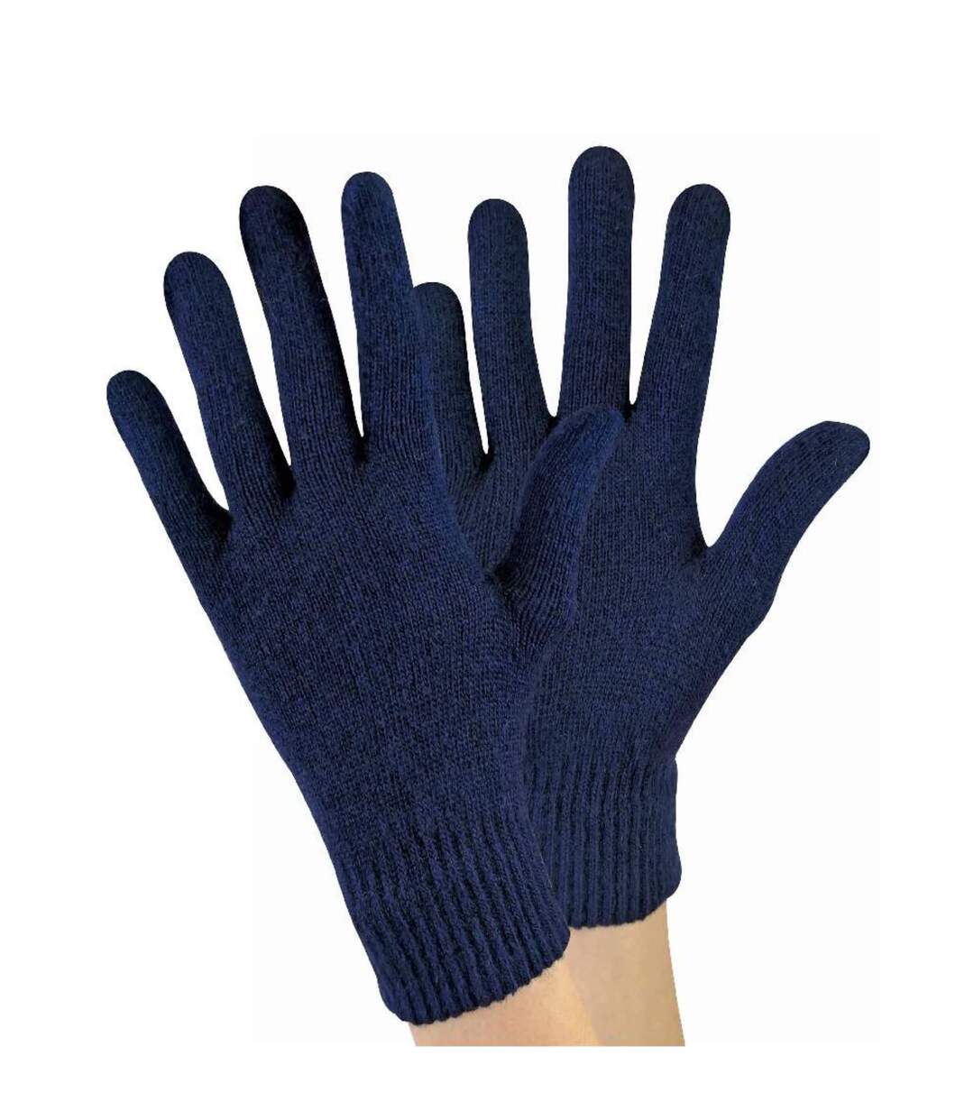Gants Femme Thermiques Laine Hiver Chaudes Tricot-1