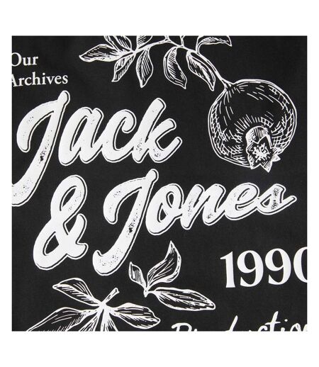 T-Shirt noir homme jack & jones arri