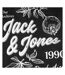 T-Shirt noir homme jack & jones arri-3