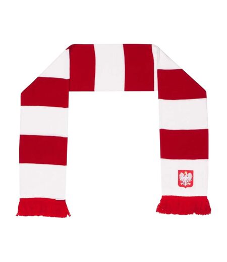 Écharpe D´hiver Motif/style Emblème Taille Unique Rouge Poland