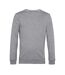 Mens inspire jumper heather grey B&C