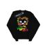 Disney Pull-over Mickey et Minnie Mouse Hippie Love - Femmes/Dames (Noir) - UTBI26871-1