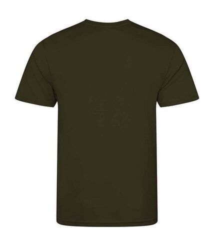 T-shirt homme vert sombre AWDis Cool