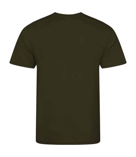 Mens t-shirt olive AWDis Cool