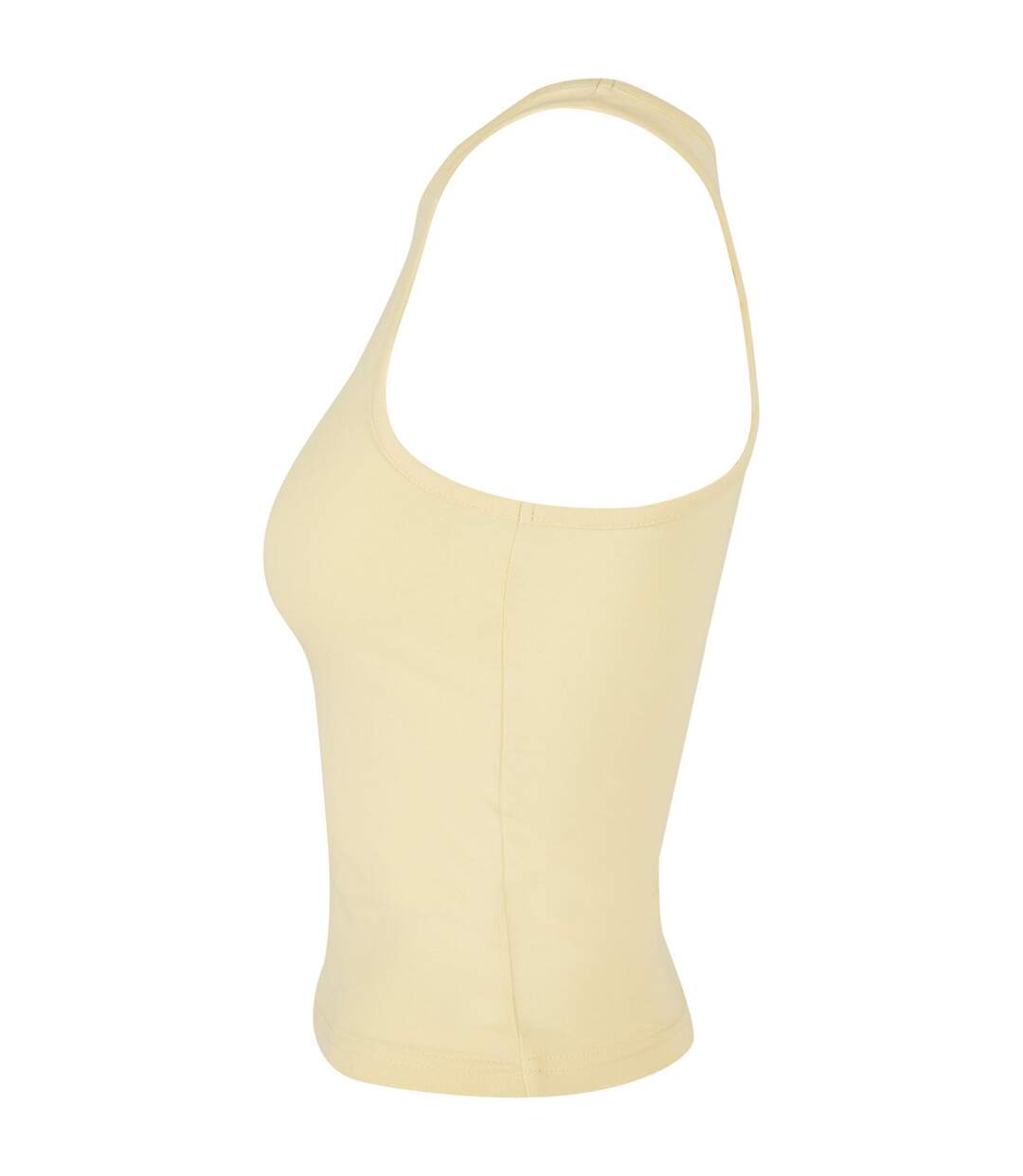 Débardeur Femme Jaune Pâle Build Your Brand-3