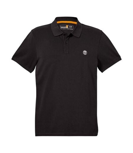 Polo Manches Courtes Style Logo Oyster River Homme Noir Timberland