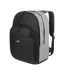 Two Tone Polyester Backpack One Size Grey Marl Hot Tuna-4