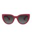 Womens/ladies Ml0076 72b Sunglasses One Size Red Moncler-3