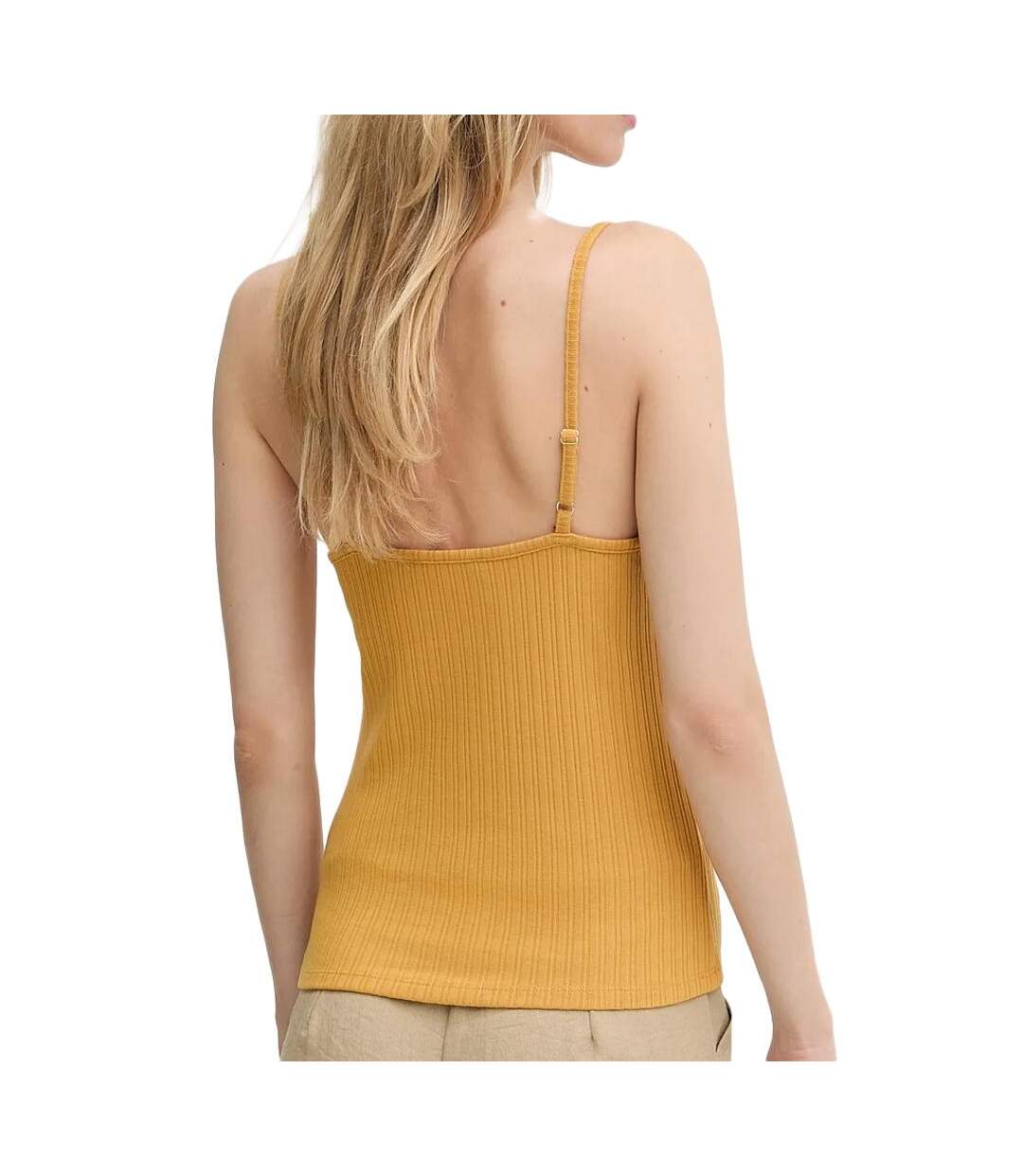 Débardeur jaune femme morgan bao - l-2