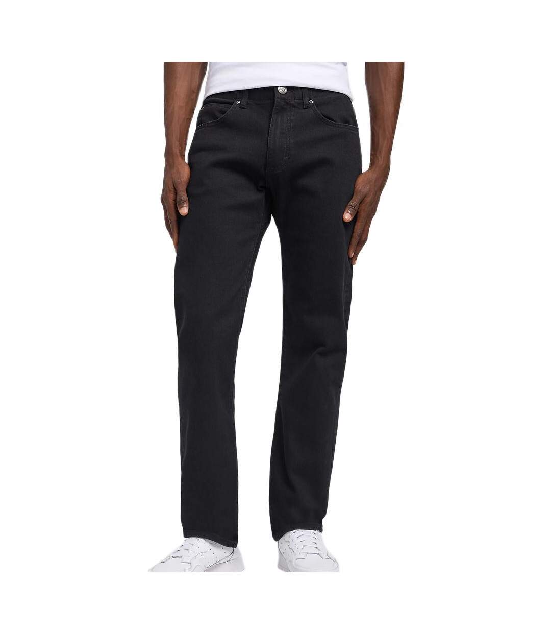 Jean Straight Fit Noir Homme Lee L72BTNRM - W31-L32