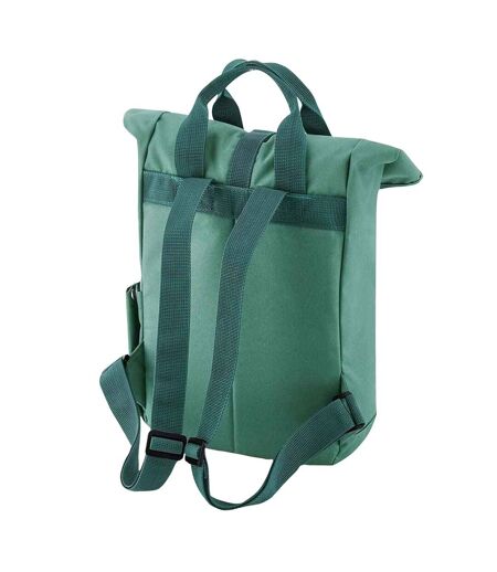 Unisex Adult Mini Recycled Twin Handle Backpack One Size Sage Green Bagbase