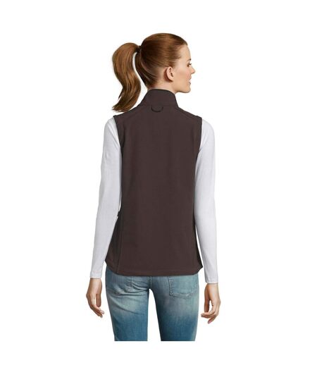 Veste Sans Manches Rallye Femme Chocolat Foncé SOLS