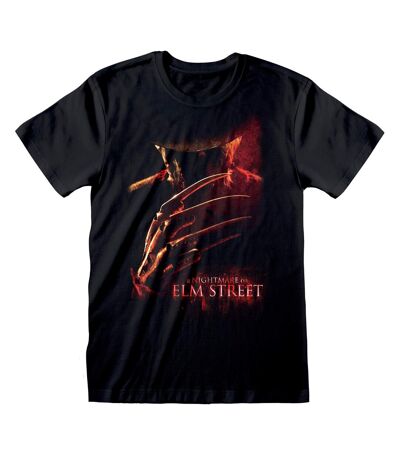 Nightmare On Elm Street Unisex Adult Poster T-Shirt (Black) - UTHE347