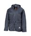 Unisex Adult Waterproof Jacket And Trousers Set Navy Result-2