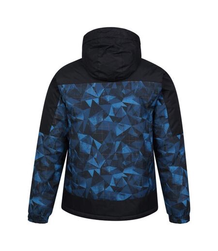 Mountain Warehouse Mens Shadow II Printed Ski Jacket (Blue/Black)