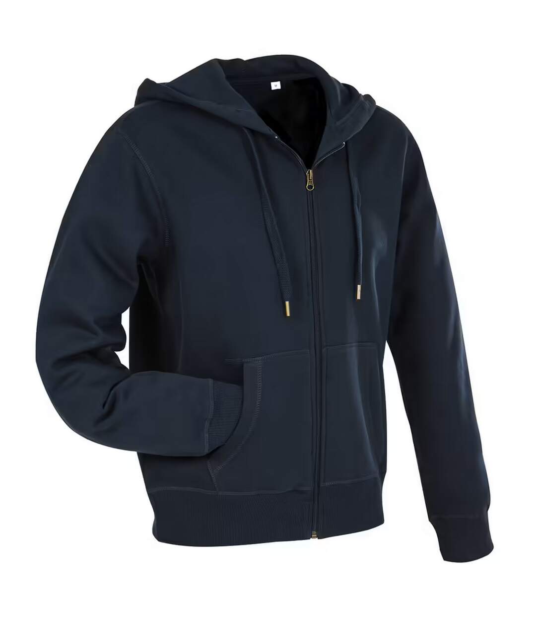 Mens Select Full Zip Hoodie Midnight Blue Stedman-2