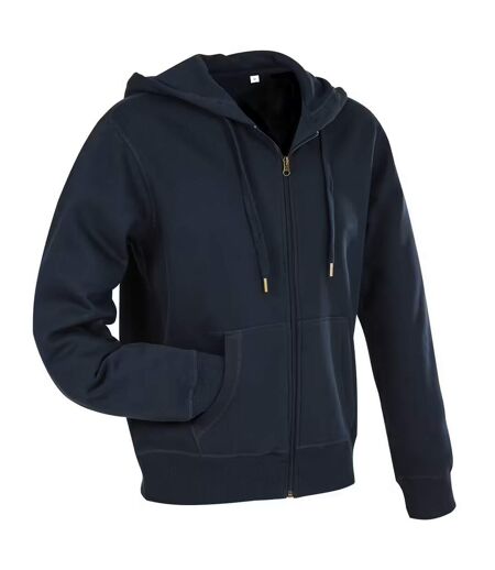 Mens Select Full Zip Hoodie Midnight Blue Stedman