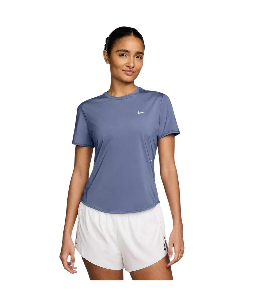 T-shirt Course À Pied Swift Femme Bleu Indigo Nike-1