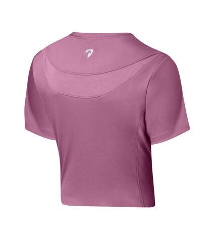 T-shirt synergy femme violet Hy