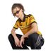 Womens/ladies Bob Marley 2026 Jamaica Home Shirt Gold Green Adidas-4