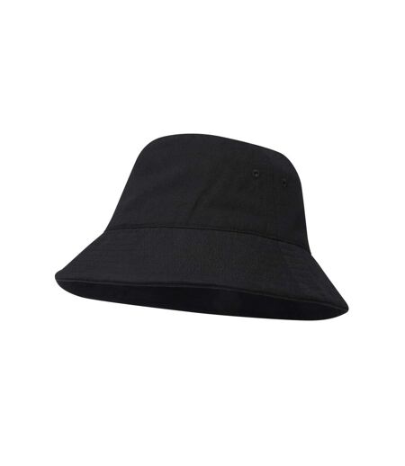 Unisex Adult Wicklow Recycled Sun Hat Solid Black Elevate NXT