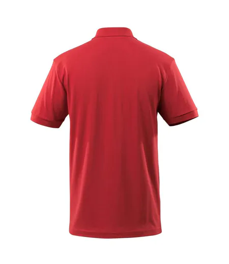 Mens Orgon Crossover Polo Shirt Red Mascot