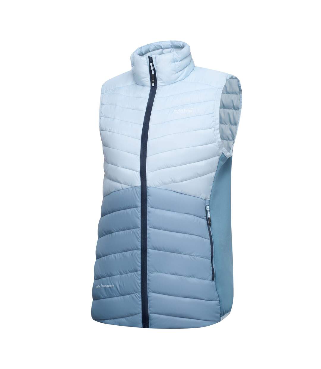 Veste Sans Manches Leedre Femme Bleu Ciel Vieux Bleu Bleu Marine Regatta-4