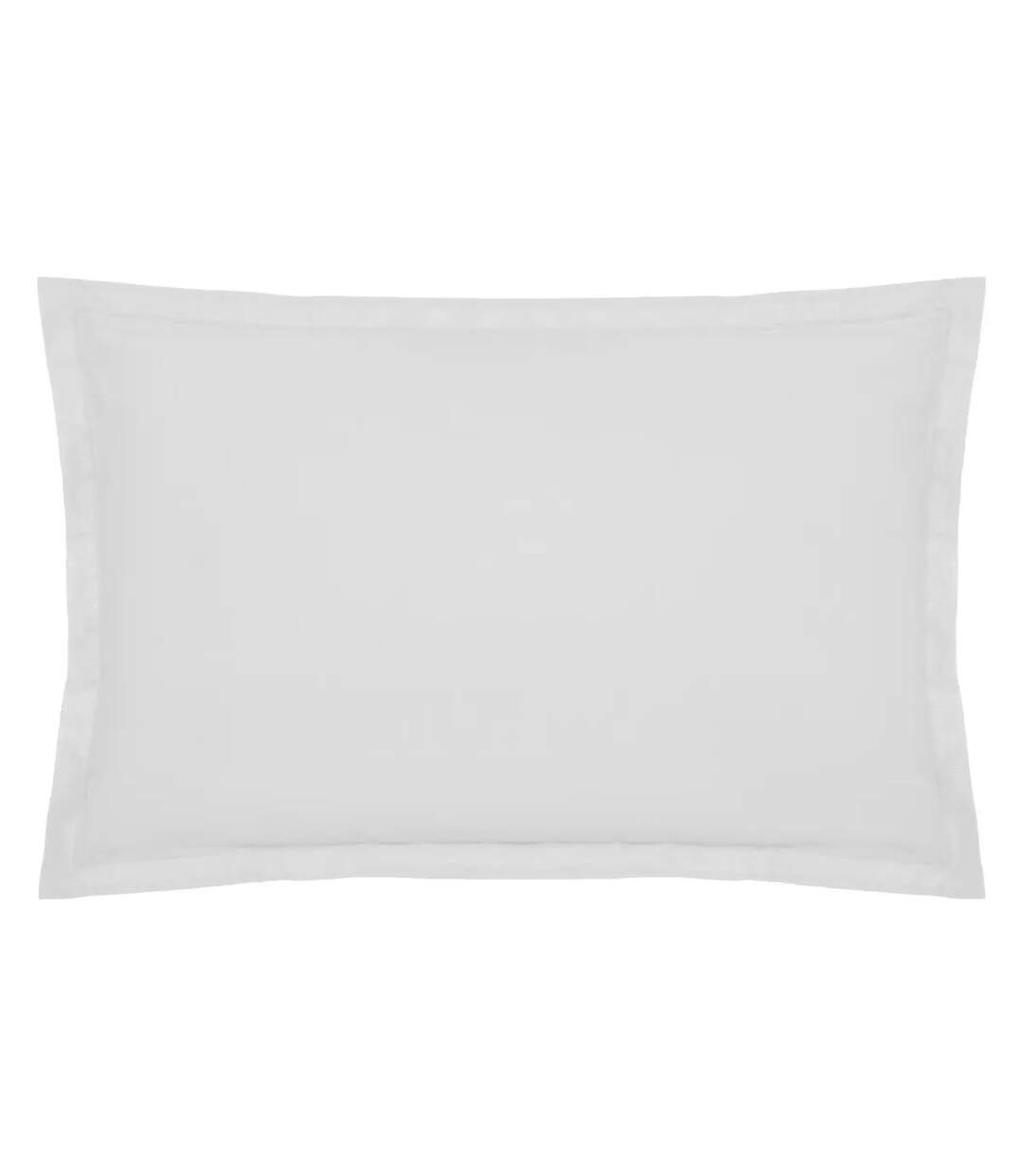 Taie d'Oreiller Percale 50x70cm Blanc-1