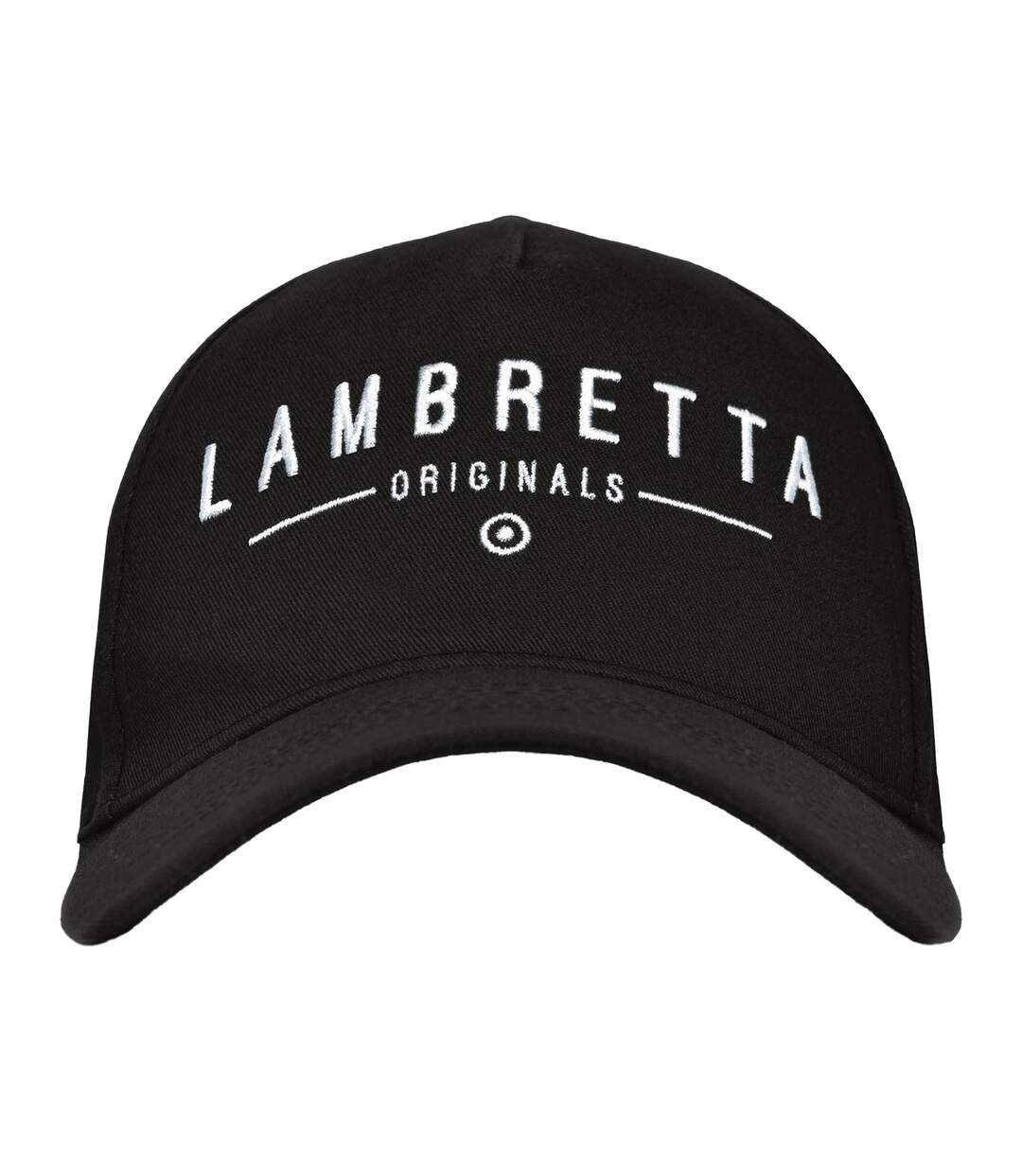 Originals Cotton Blend Baseball Cap Black Lambretta-1