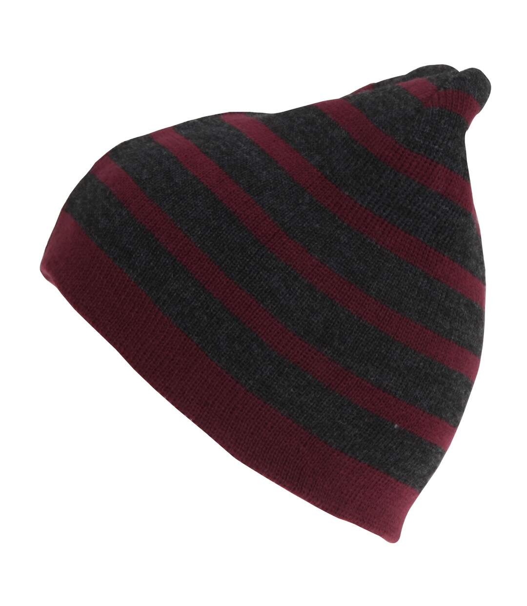 Bonnet homme gris / bordeaux Universal Textiles-1