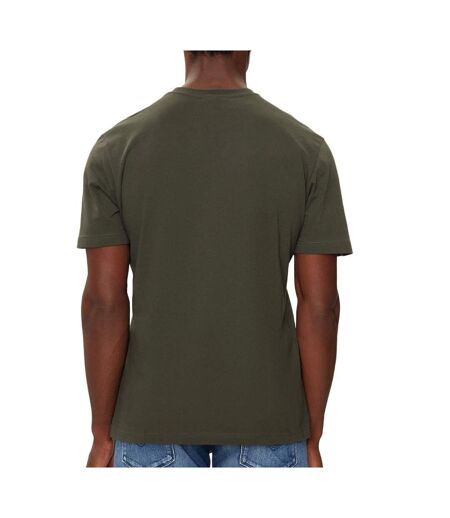 T-shirt kaki homme lacoste th2038