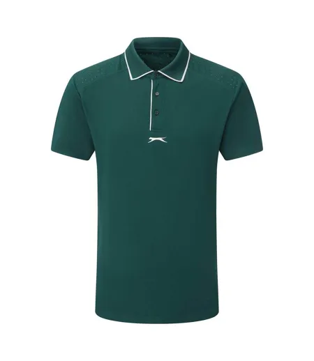 Polo Manches Courtes Homme Vert Slazenger