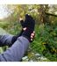 THMO Gants Thinsulate Thermiques Sans Doigts L/XL-3