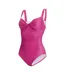 Maillot De Bain 1 Pièce Motif/style Imprimé Sakari Femme Rose Foncé Rayures Ondulées Regatta-3
