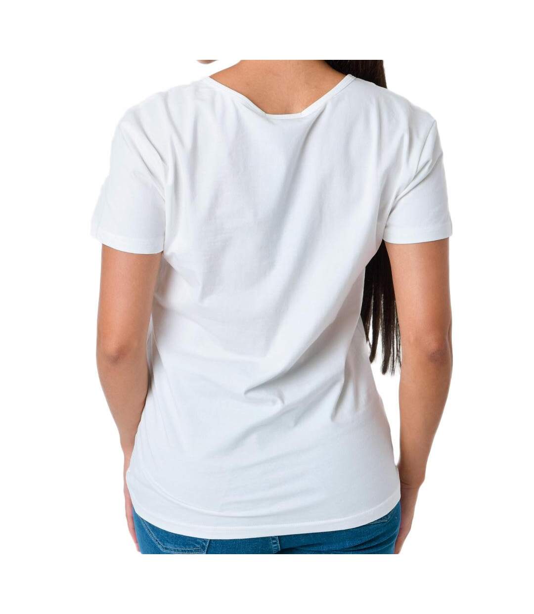 T-shirt Blanc Femme Project X Paris Broderie - S