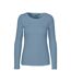 T-shirt Femme Indigo Pâle Neutral-1