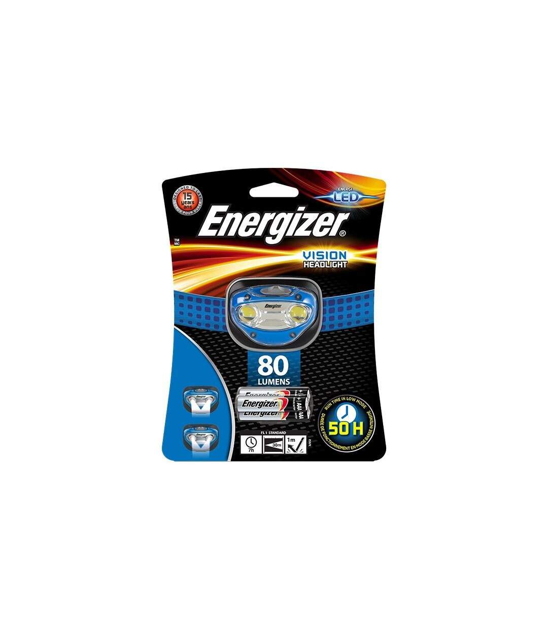 Lampe frontale vision taille unique bleu Energizer