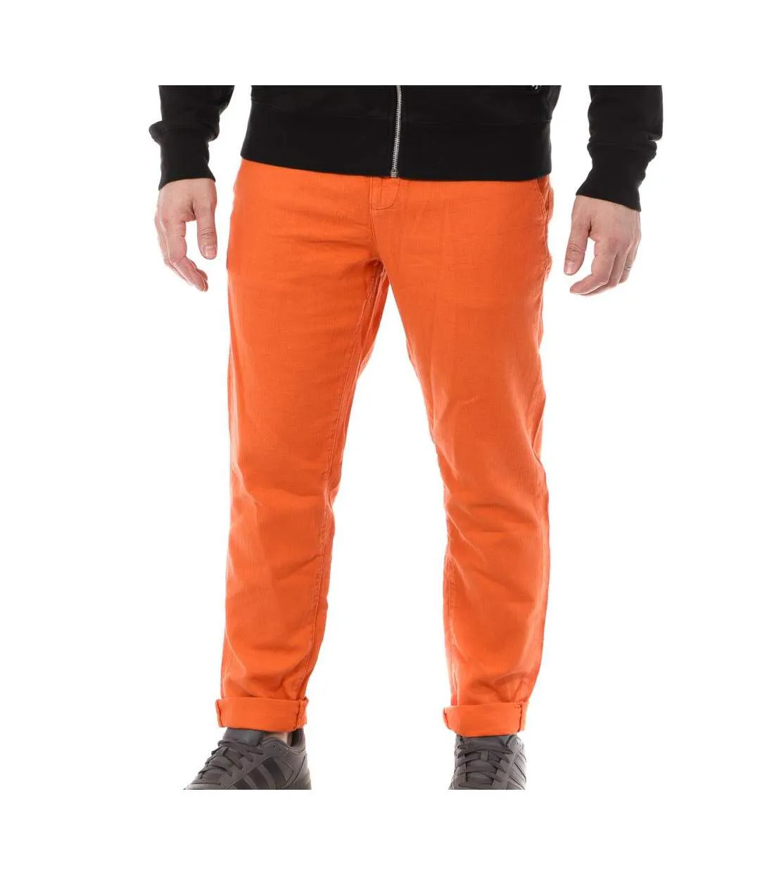 Pantalon orange homme american people menphis-1