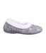 Chaussons Alaska Femme Gris Fleet & Foster-3
