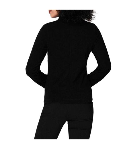 Womens/ladies Ottawa Fleece Jacket Black Gelert