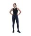 Womens/ladies One Polyester High Waist Leggings Midnight Navy Nike-4