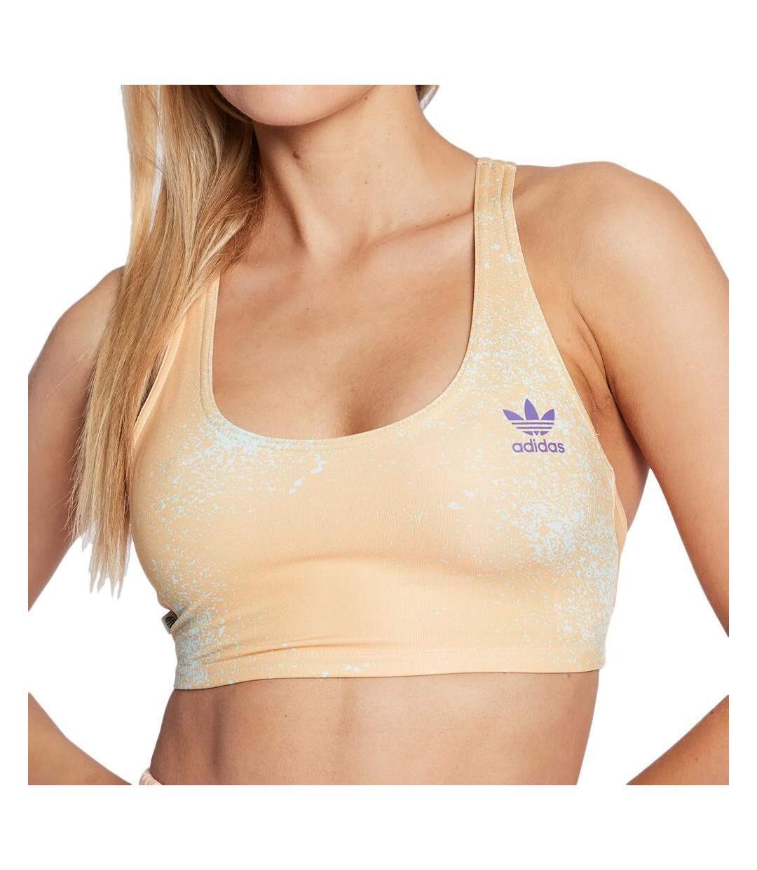 Brassière Orange Femme Adidas  HL6596 - 30