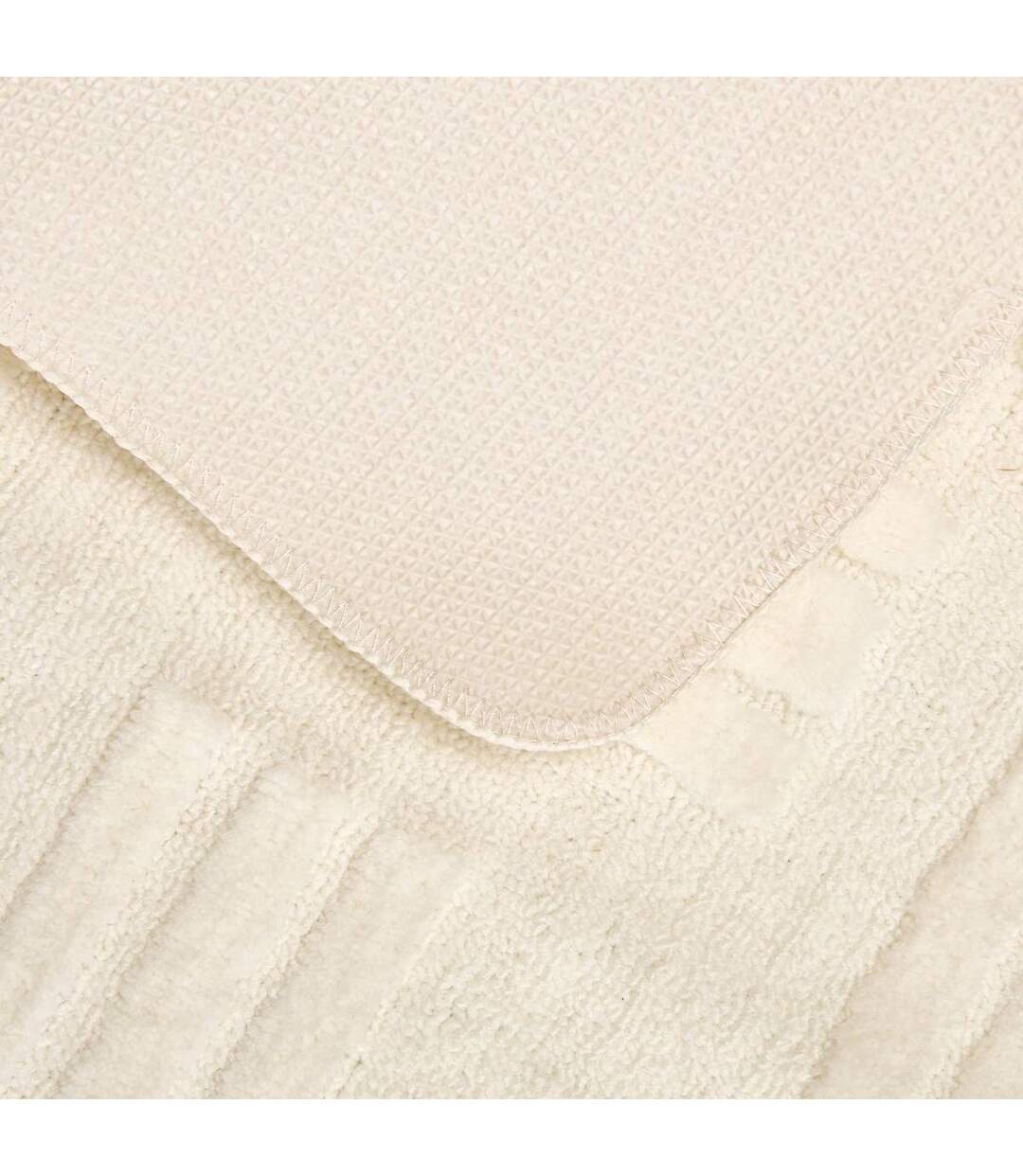 Tapis de Bain Design Strio 50x75cm Blanc-3