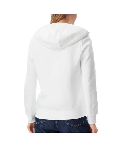Sweat zippée blanche femme tommy hilfiger flag t-black - xl