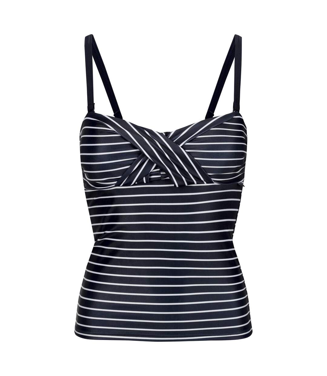 Haut de tankini aceana femme bleu marine / blanc Regatta-1