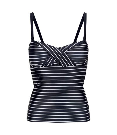 Haut de tankini aceana femme bleu marine / blanc Regatta